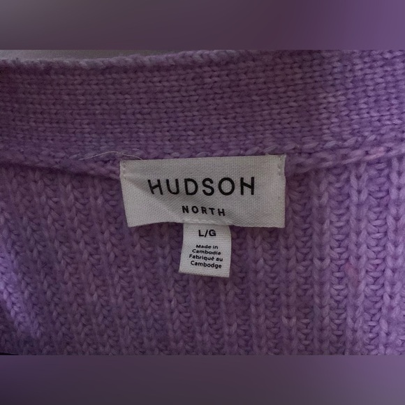 Hudson lilac button up sweater
Lg. - Picture 3 of 9